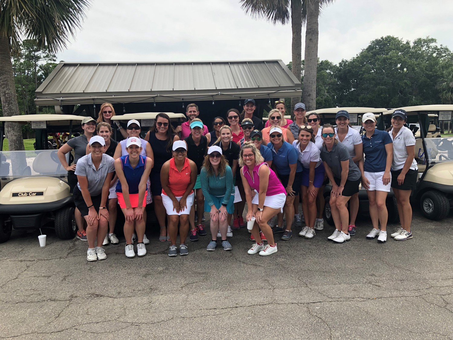 A group of PGA Tour female employees played the Oak Bridge Club at Sawgrass on June 5 to celebrate Women’s Golf Day. People all over the world participated in similar events to showcase golf and introduce the game to more women and girls.